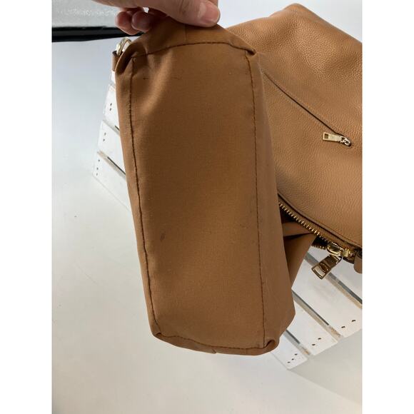 COACH F31507 LARGE BROWN PEBBLED LEATHER CROSSBODY BAG - Picture 15 of 16